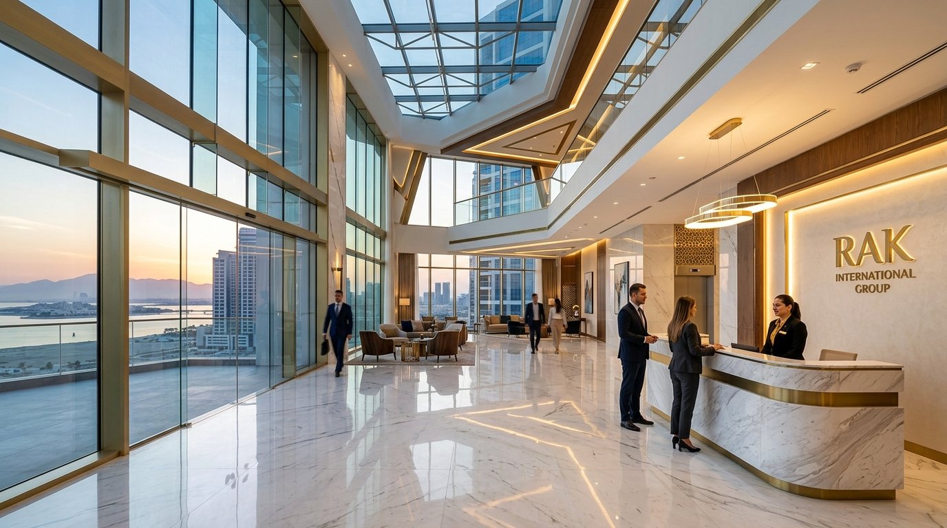 Prime Connect Solutions (PCSGroup) Corporate Executive Headquarters and Atrium in UAE