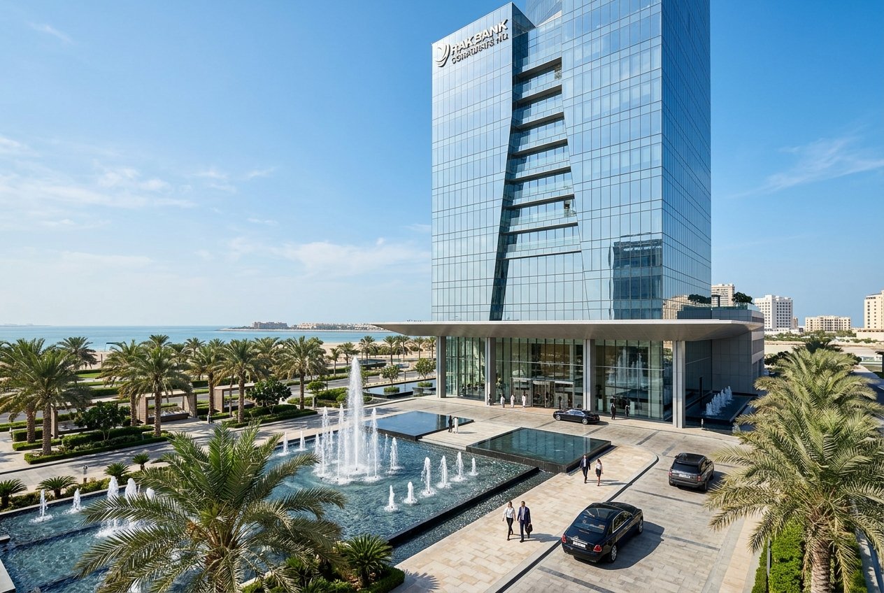 Corporate Headquarters Glass Tower in Ras Al Khaimah UAE