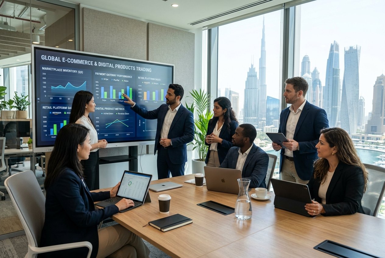 Products and Services E-Trading Marketplace Architecture in UAE